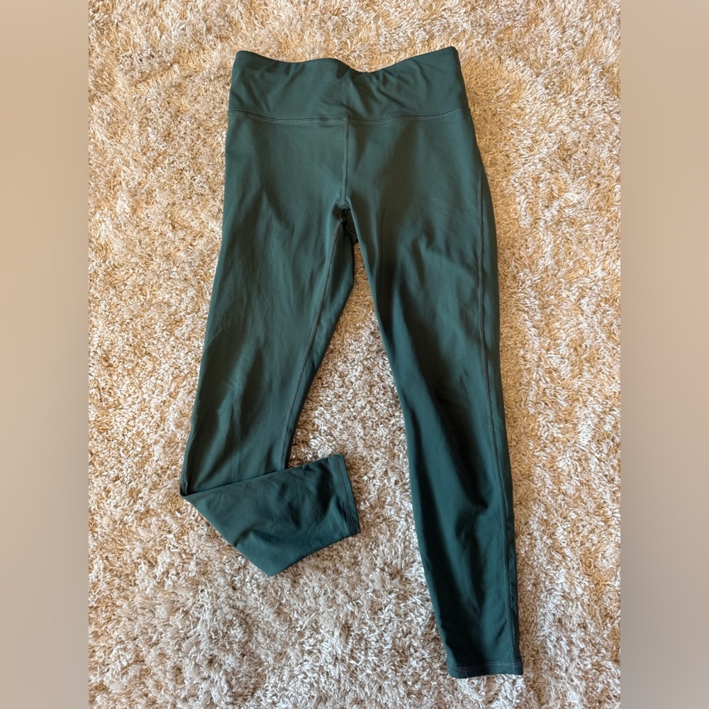 Green High-Waisted Fabletics Leggings